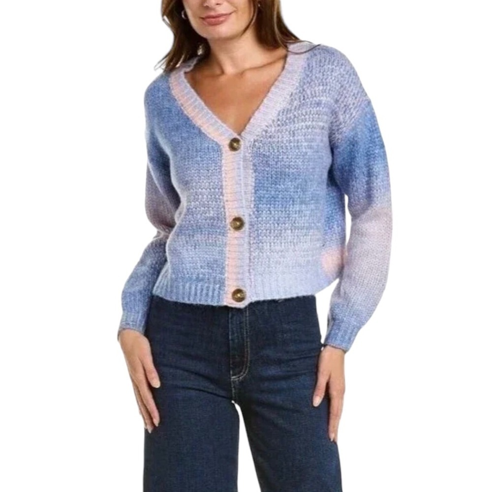 Raga 2X Alicia Knit Button Down Cardigan NWT